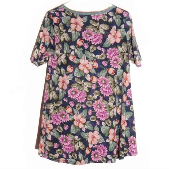 🦄 Lularoe Floral Perfect Tee Shirt - Picture 5 of 5